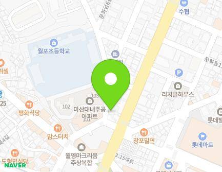 20 Woryeongbuk 15-gil, Masanhappo-gu, Changwon-si, Gyeongsangnam-do, Republic of Korea Map