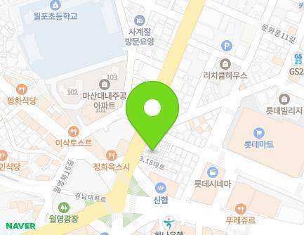14-5 3·15-daero, Masanhappo-gu, Changwon-si, Gyeongsangnam-do, Republic of Korea Map