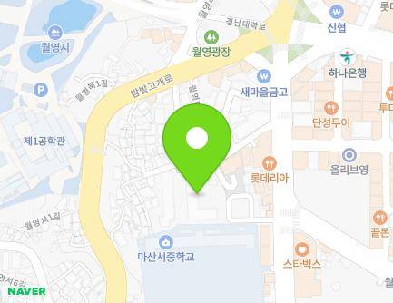 15 Woryeongnam 1-gil, Masanhappo-gu, Changwon-si, Gyeongsangnam-do, Republic of Korea Map