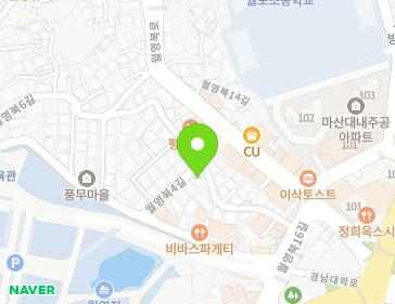 21 Woryeongbuk 3-gil, Masanhappo-gu, Changwon-si, Gyeongsangnam-do, Republic of Korea 21 Woryeongbuk 3-gil, Masanhappo-gu, Changwon-si, Gyeongsangnam-do, Republic of Korea Map