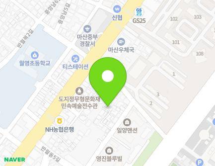11-1 Banwoldong 3-gil, Masanhappo-gu, Changwon-si, Gyeongsangnam-do, Republic of Korea Map
