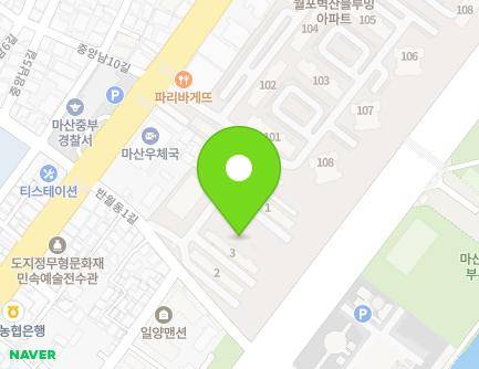 13 Banwoldong 1-gil, Masanhappo-gu, Changwon-si, Gyeongsangnam-do, Republic of Korea Map