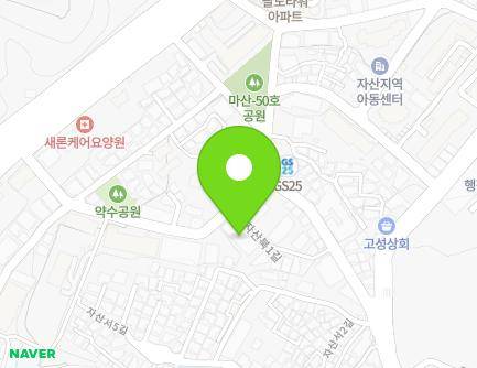 62 Jasanseo 10-gil, Masanhappo-gu, Changwon-si, Gyeongsangnam-do, Republic of Korea Map
