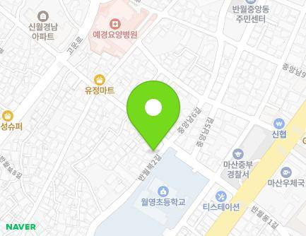 73 Banwolbuk 2-gil, Masanhappo-gu, Changwon-si, Gyeongsangnam-do, Republic of Korea Map