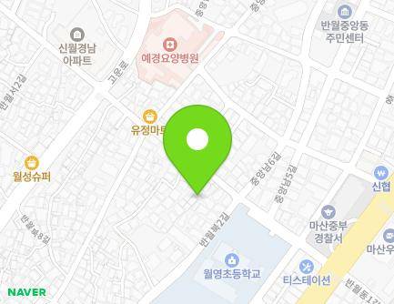 29-4 Jungangnam 11-gil, Masanhappo-gu, Changwon-si, Gyeongsangnam-do, Republic of Korea Map