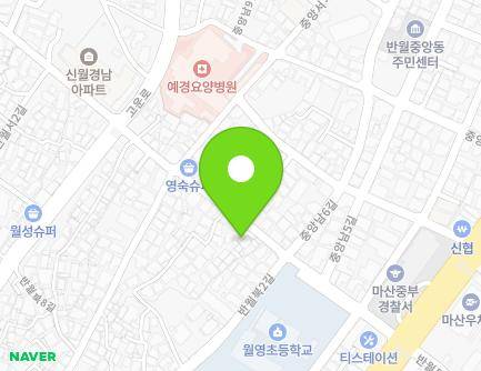 31-1 Jungangnam 11-gil, Masanhappo-gu, Changwon-si, Gyeongsangnam-do, Republic of Korea Map