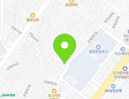 43 Banwolbuk 2-gil, Masanhappo-gu, Changwon-si, Gyeongsangnam-do, Republic of Korea Map