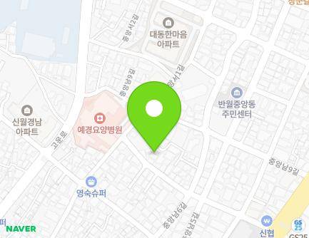 23-43 Jungangnam 6-gil, Masanhappo-gu, Changwon-si, Gyeongsangnam-do, Republic of Korea Map