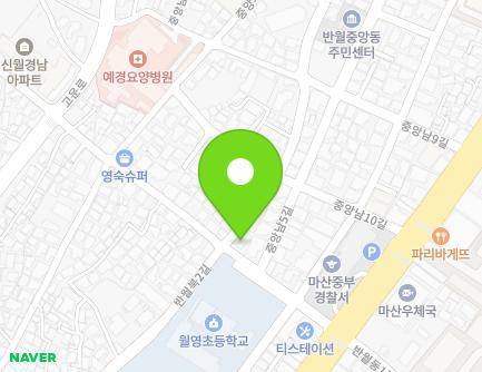 22 Jungangnam 11-gil, Masanhappo-gu, Changwon-si, Gyeongsangnam-do, Republic of Korea Map