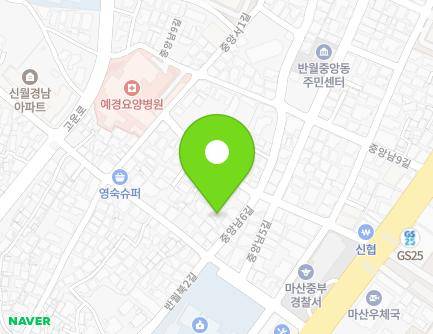 7-1 Jungangnam 6-gil, Masanhappo-gu, Changwon-si, Gyeongsangnam-do, Republic of Korea Map