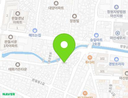 86-3 Jungangseo 1-gil, Masanhappo-gu, Changwon-si, Gyeongsangnam-do, Republic of Korea Map