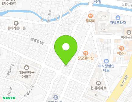 68 Jungangnam 6-gil, Masanhappo-gu, Changwon-si, Gyeongsangnam-do, Republic of Korea Map