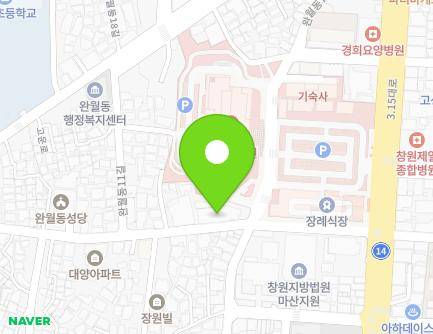 28 Wanwoldong 8-gil, Masanhappo-gu, Changwon-si, Gyeongsangnam-do, Republic of Korea Map