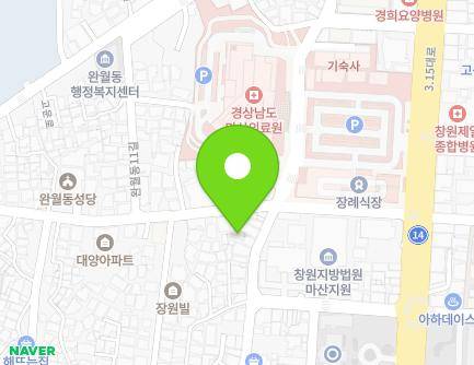 35-3 Wanwoldong 7-gil, Masanhappo-gu, Changwon-si, Gyeongsangnam-do, Republic of Korea Map
