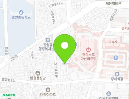 40-5 Wanwoldong 8-gil, Masanhappo-gu, Changwon-si, Gyeongsangnam-do, Republic of Korea Map