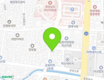 25 Wanwoldong 7-gil, Masanhappo-gu, Changwon-si, Gyeongsangnam-do, Republic of Korea Map