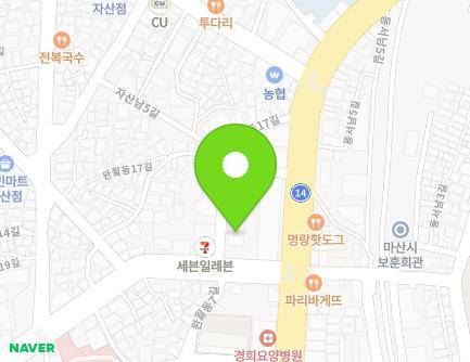 2 Wanwoldong 16-gil, Masanhappo-gu, Changwon-si, Gyeongsangnam-do, Republic of Korea Map