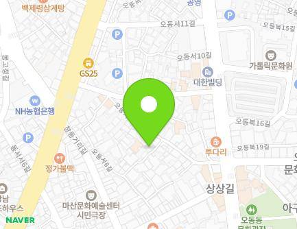 16-23 Odongseo 6-gil, Masanhappo-gu, Changwon-si, Gyeongsangnam-do, Republic of Korea Map