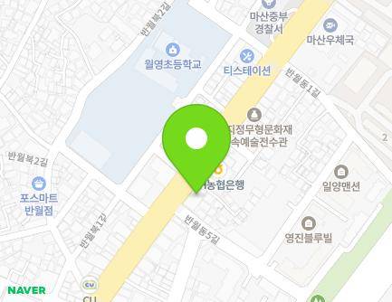 126 3·15-daero, Masanhappo-gu, Changwon-si, Gyeongsangnam-do, Republic of Korea Map