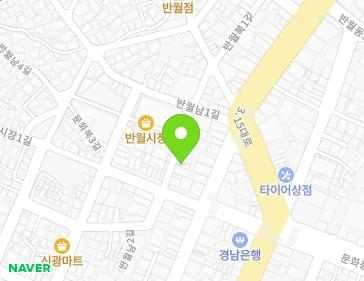 19-1 Banwollam 2-gil, Masanhappo-gu, Changwon-si, Gyeongsangnam-do, Republic of Korea Map