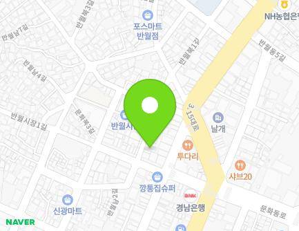 21 Banwollam 2-gil, Masanhappo-gu, Changwon-si, Gyeongsangnam-do, Republic of Korea Map