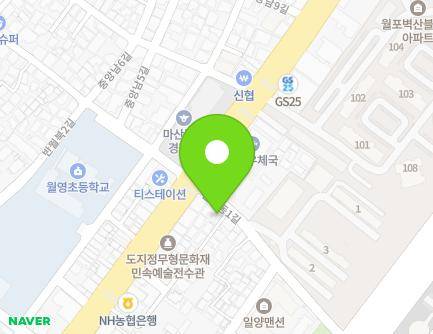 8 Banwoldong 1-gil, Masanhappo-gu, Changwon-si, Gyeongsangnam-do, Republic of Korea Map