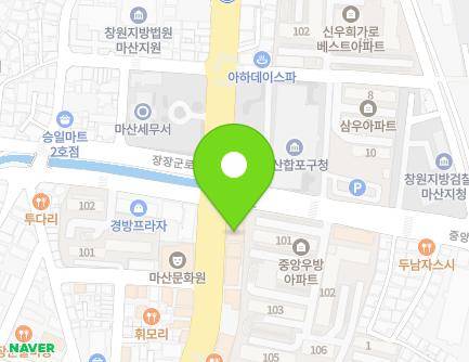 202 3·15-daero, Masanhappo-gu, Changwon-si, Gyeongsangnam-do, Republic of Korea Map