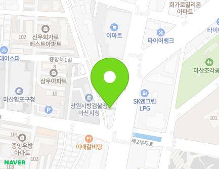 249 Haean-daero, Masanhappo-gu, Changwon-si, Gyeongsangnam-do, Republic of Korea Map