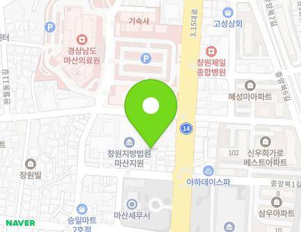 10-1 Wanwoldong 7-gil, Masanhappo-gu, Changwon-si, Gyeongsangnam-do, Republic of Korea Map