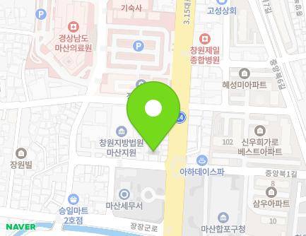 217-1 3·15-daero, Masanhappo-gu, Changwon-si, Gyeongsangnam-do, Republic of Korea Map