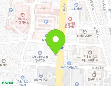 219-4 3·15-daero, Masanhappo-gu, Changwon-si, Gyeongsangnam-do, Republic of Korea Map