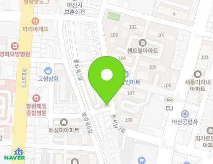 2 Jungangbuk 7-gil, Masanhappo-gu, Changwon-si, Gyeongsangnam-do, Republic of Korea Map
