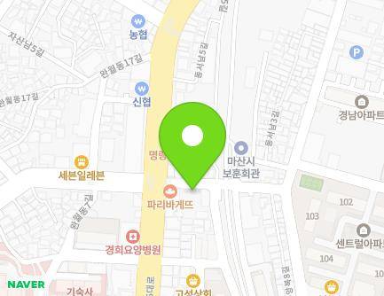 6 Jungangbuk 5-gil, Masanhappo-gu, Changwon-si, Gyeongsangnam-do, Republic of Korea Map
