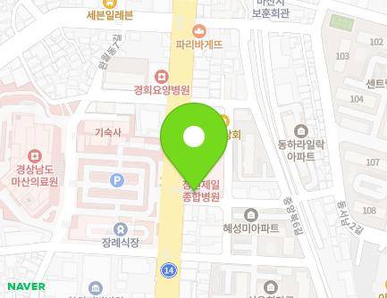 232 3·15-daero, Masanhappo-gu, Changwon-si, Gyeongsangnam-do, Republic of Korea Map