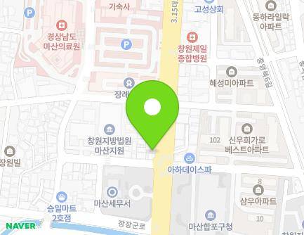 217 3·15-daero, Masanhappo-gu, Changwon-si, Gyeongsangnam-do, Republic of Korea Map