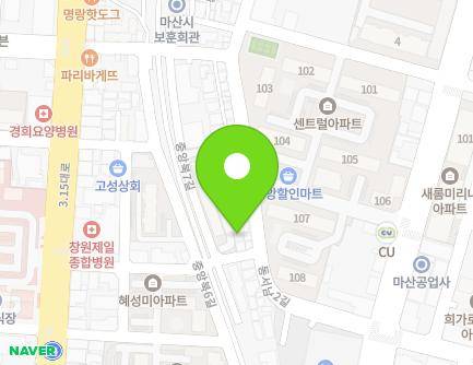 88-1 Dongseonam 2-gil, Masanhappo-gu, Changwon-si, Gyeongsangnam-do, Republic of Korea Map