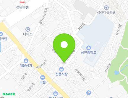 50 Jindongsijang-gil, Jindong-myeon, Masanhappo-gu, Changwon-si, Gyeongsangnam-do, Republic of Korea Map