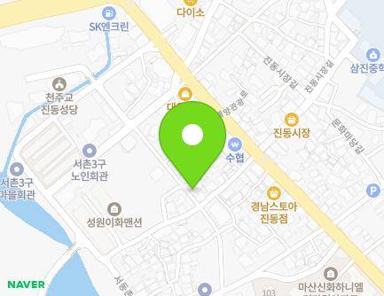 16-1 Seodongchon-gil, Jindong-myeon, Masanhappo-gu, Changwon-si, Gyeongsangnam-do, Republic of Korea Map