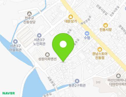 25 Seodongchon-gil, Jindong-myeon, Masanhappo-gu, Changwon-si, Gyeongsangnam-do, Republic of Korea Map