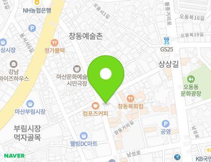 39 Changdonggeori-gil, Masanhappo-gu, Changwon-si, Gyeongsangnam-do, Republic of Korea Map