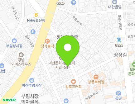28-1 Changdonggeori-gil, Masanhappo-gu, Changwon-si, Gyeongsangnam-do, Republic of Korea Map