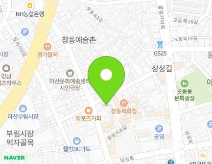 64 Dongseobuk 10-gil, Masanhappo-gu, Changwon-si, Gyeongsangnam-do, Republic of Korea Map