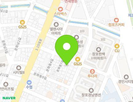 11 Munhwadong 8-gil, Masanhappo-gu, Changwon-si, Gyeongsangnam-do, Republic of Korea Map