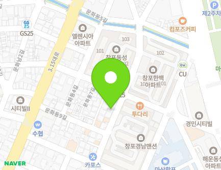 81 Munhwadong 14-gil, Masanhappo-gu, Changwon-si, Gyeongsangnam-do, Republic of Korea Map