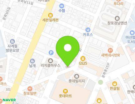 33 Munhwadong 14-gil, Masanhappo-gu, Changwon-si, Gyeongsangnam-do, Republic of Korea Map