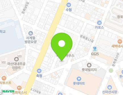 19-1 Munhwadong 14-gil, Masanhappo-gu, Changwon-si, Gyeongsangnam-do, Republic of Korea Map