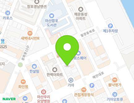 12 Woryeongdong 14-gil, Masanhappo-gu, Changwon-si, Gyeongsangnam-do, Republic of Korea Map