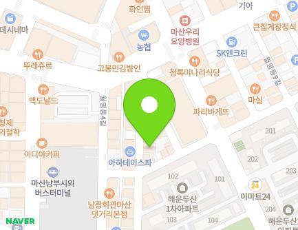 19 Woryeongdong 6-gil, Masanhappo-gu, Changwon-si, Gyeongsangnam-do, Republic of Korea Map