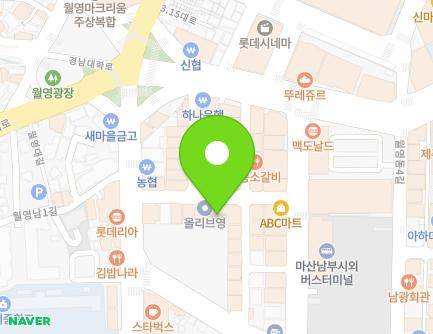 16 Woryeongdong 2-gil, Masanhappo-gu, Changwon-si, Gyeongsangnam-do, Republic of Korea Map