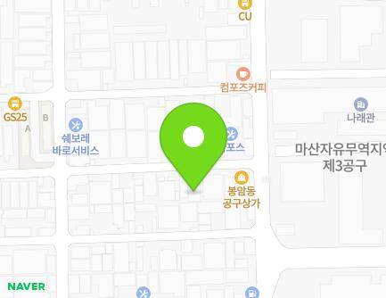 13 Bongamgongdan 6-gil, Masanhoewon-gu, Changwon-si, Gyeongsangnam-do, Republic of Korea Map